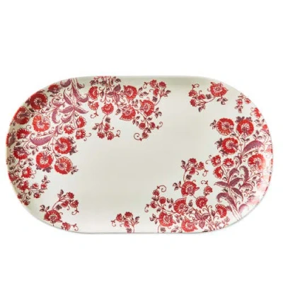 Tag Jasmine Melamine Rectangular Serving Platter Multicolor