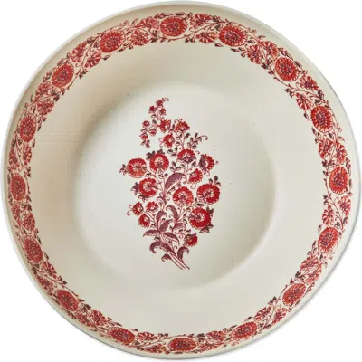 Tag Jasmine Melamine Serving Bowl Multicolor Dishwasher Safe