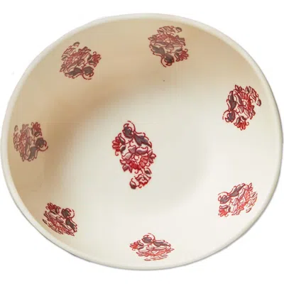 Tag Jasmine Melamine Serving Bowl Multicolor Dishwasher Safe