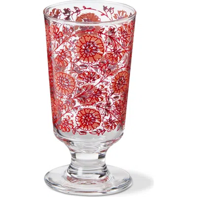 Tag Jasmine Multicolor Footed Glass Drinkware Set For Spring