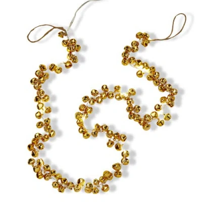 Tag Jingle Bells Led String Lights Decorative Gold Metal Bells