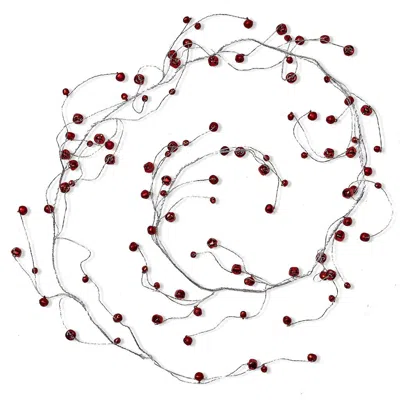 Tag Jingle Bells Red Garland Decorative Wall Banner Christmas Decor