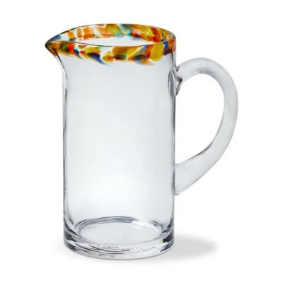 Tag Kaleidoscope Pitcher Multi Glass Summer In Transparent