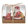 Tag Kissing Claus Salt And Pepper Shaker Set Christmas Decor In Multi