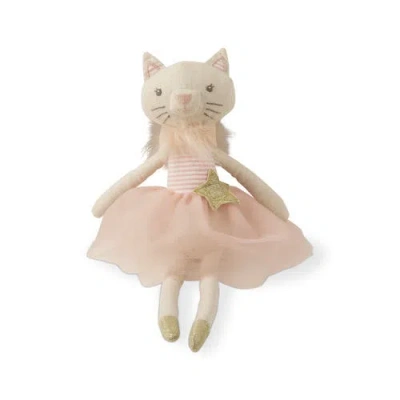 Tag Kitty Tooth Fairy Plush Decorative Sculpture Pink Toy