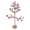 Tag Large Berry Tree Decor In Red