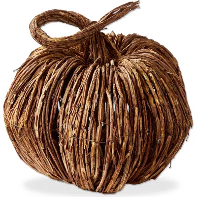 Tag Large Natural Wood Vine Pumpkin Decor For Thanksgiving In Brown