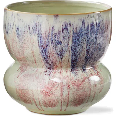 Tag Large Purple Multi Ceramic Uma Planter For Garden Decor