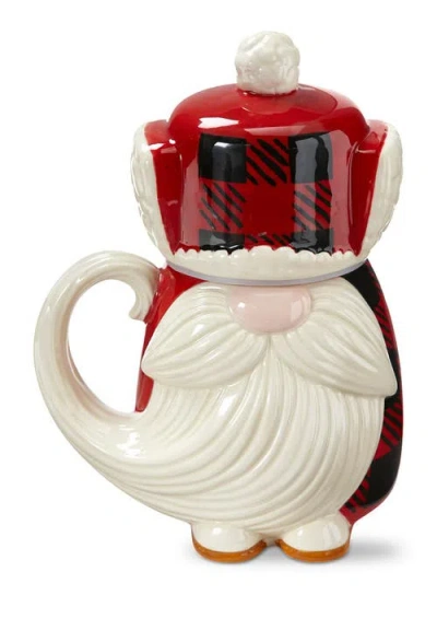 Tag Lars Gnome Lidded Mug Ceramic Drinkware For Christmas In Multi