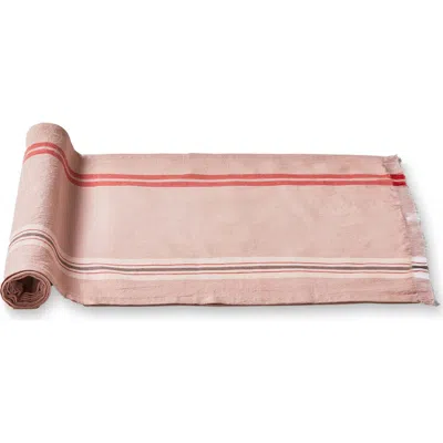 Tag Lavender And Honey Stripe Table Runner Cotton Machine Washable 72x16 Inches Perfect For Spring A In Pink