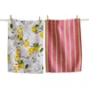 Tag Lemoncello Set Of 2 Assorted Kitchen Towels