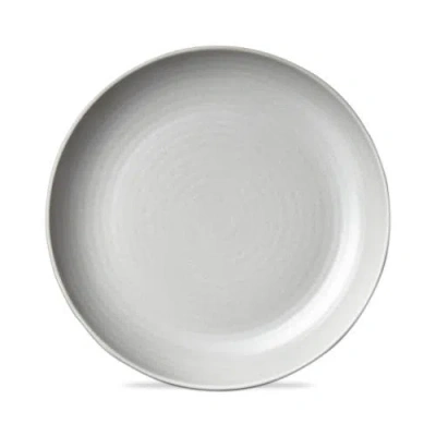 Tag Light Gray Brooklyn Melamine Dinner Plate In White