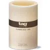 Tag Light Up Led Pillar Candle 5 Hour Timer Flameless Decor In Neutral