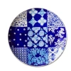 Tag Lisbon Blue Ceramic Dinner Plate For Everyday Dining In Blue