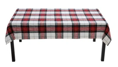 Tag Lodge Plaid 60x108 Tablecloth In Multi