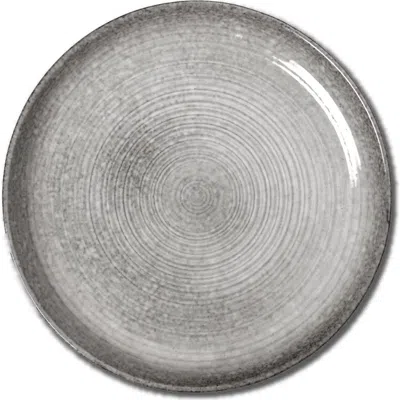 Tag Loft Speckled Reactive Glaze Stoneware Dinner Plate Grey In Gray