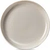 Tag Loft Speckled Reactive Glaze Stoneware Dinner Plate Matte White In Neutral