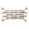 Tag Ltd Village Handwoven Pillow In Beige