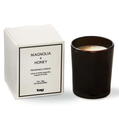Tag Magnolia And Honey Scented Votive Candle Black Everyday Use