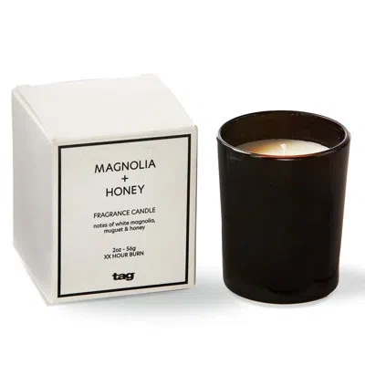 Tag Magnolia & Honey Votive Candle In Black