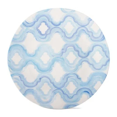 Tag Marrakesh Melamine Dinner Plates Set Of 4 Blue Multi