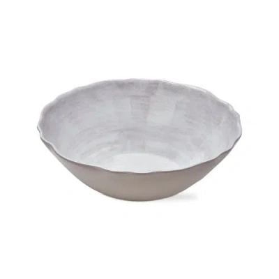 Tag Merida Antique White Melamine Serving Bowl Dishwasher Safe