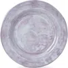 Tag Merida Cracked Glazed Melamine Dinnerware Plate Green In Purple