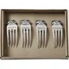 Tag Mice Cheese Marker Set Of Four Stainless Steel Utensils In Silver
