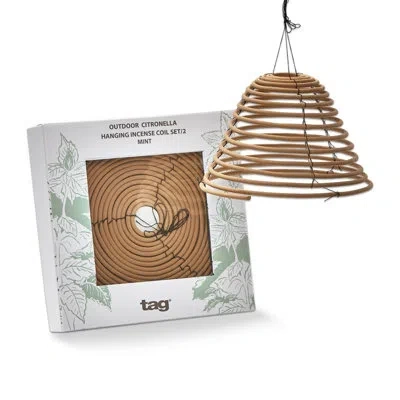 Tag Mint Citro Hanging Coil S/2 In Brown