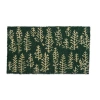 Tag Mountain Trees Coir Door Mat Natural Coir Doormat Green In Green