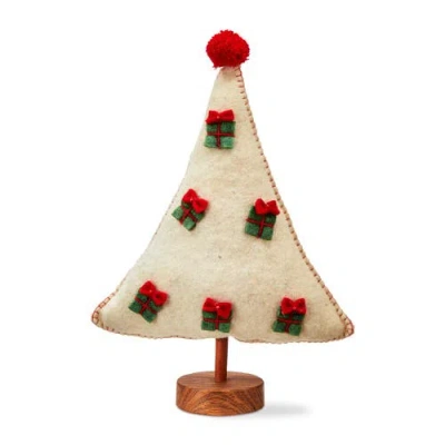 Tag Multicolor Felt Tree Decor Small Holiday Sculptures