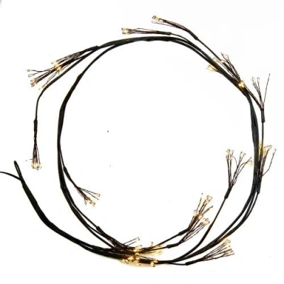 Tag Multicolor Twinkle Led Twig Garland Indoor Holiday Decor In Black