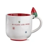 Tag No Place Like Gnome White Stoneware Coffee Hot Tea Hot Coco Mug 16 oz In Multi