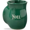 Tag Noel Handwarmer Mug Ceramic Drinkware For Cozy Winter In Green