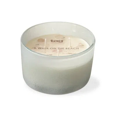 Tag Ocean Ways Soy Paraffin Wax Scented Candle In White