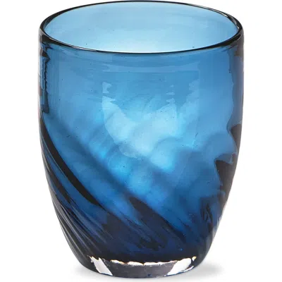 Tag Optic Blue Denim Beverage Glassware For Parties And Events