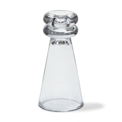 Tag Orb Taper Holder Lg Clear Glass Everyday,spring In Transparent