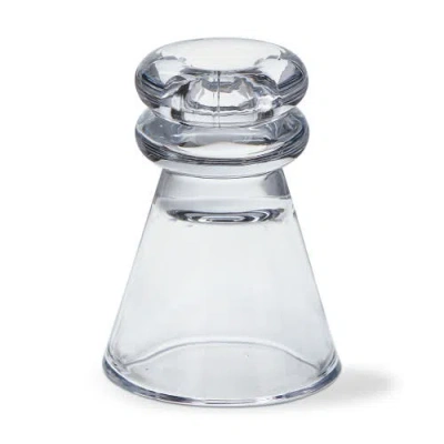 Tag Orb Taper Holder Sm Clear Glass Everyday,spring In Transparent