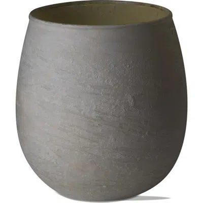 Tag Outdoor Citronella Grapefruit Glass Candle For Gardens In Gray