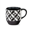 Tag Own Your Magic Mug Black Earthenware Everyday