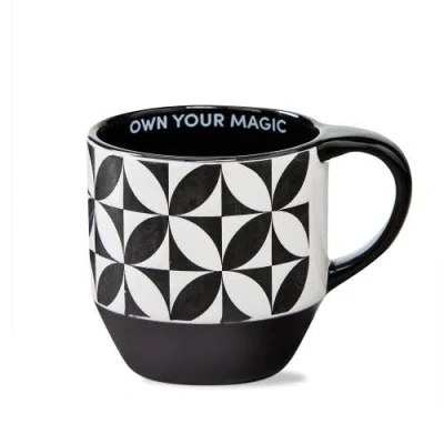 Tag Own Your Magic Mug Black Earthenware Everyday