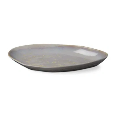 Tag Oyster Melamine Large Serving Bowl In Gray