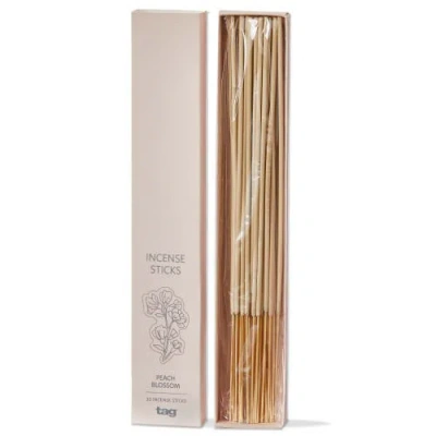 Tag Peach Blossom Incense Sticks Air Freshener For Home Fragrance In Brown