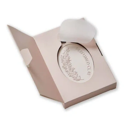 Tag Peach Blossom Perfumed Clay Home Fragrance Ceramic Decor In Pink