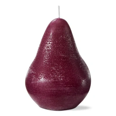 Tag Pear Candle Eggplant In Purple