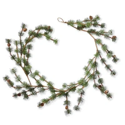 Tag Pine Garland In Green