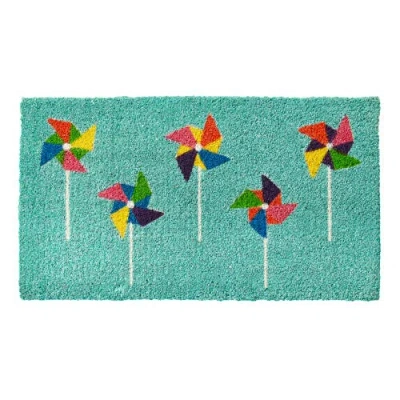 Tag Pinwheel Coir Mat Multi Coir Summer