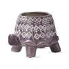 Tag Purple Turtle Planter Terracotta Garden Pot For Summer Decor In Purple