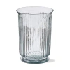 Tag Radiance Large White Glass Vase For Bouquets And Decor In Transparent