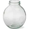 Tag Recycled Glass Jar Vase Small Decorative Clear Summer In Transparent